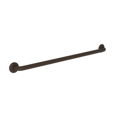 Newport Brass 39" L, Two Post, Solid Brass, 36" Grab Bar in Weathered Copper (Living) 1200-3936/08W